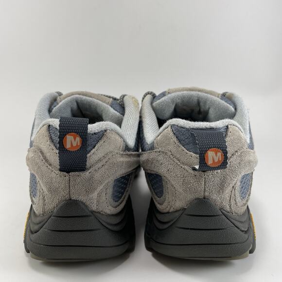 Merrell Moab Ventilator Low Hiking Boots Womens Size 6.5 Gray Suede Vibram - Picture 4 of 10
